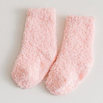 Coral Fleece Thick Newborn/Kids Socks Leg Warmers childrensterritory