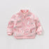 Kids Lovely Print Polar Fleece Winter Coats childrensterritory