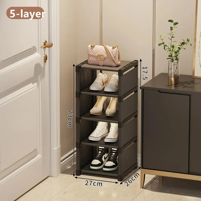5 to 7-Layer Space-Saving Shoe Cabinet Shoe Organizer childrensterritory