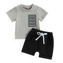 Baby Boys Short Sleeve Tops and Shorts Set for Summer childrensterritory