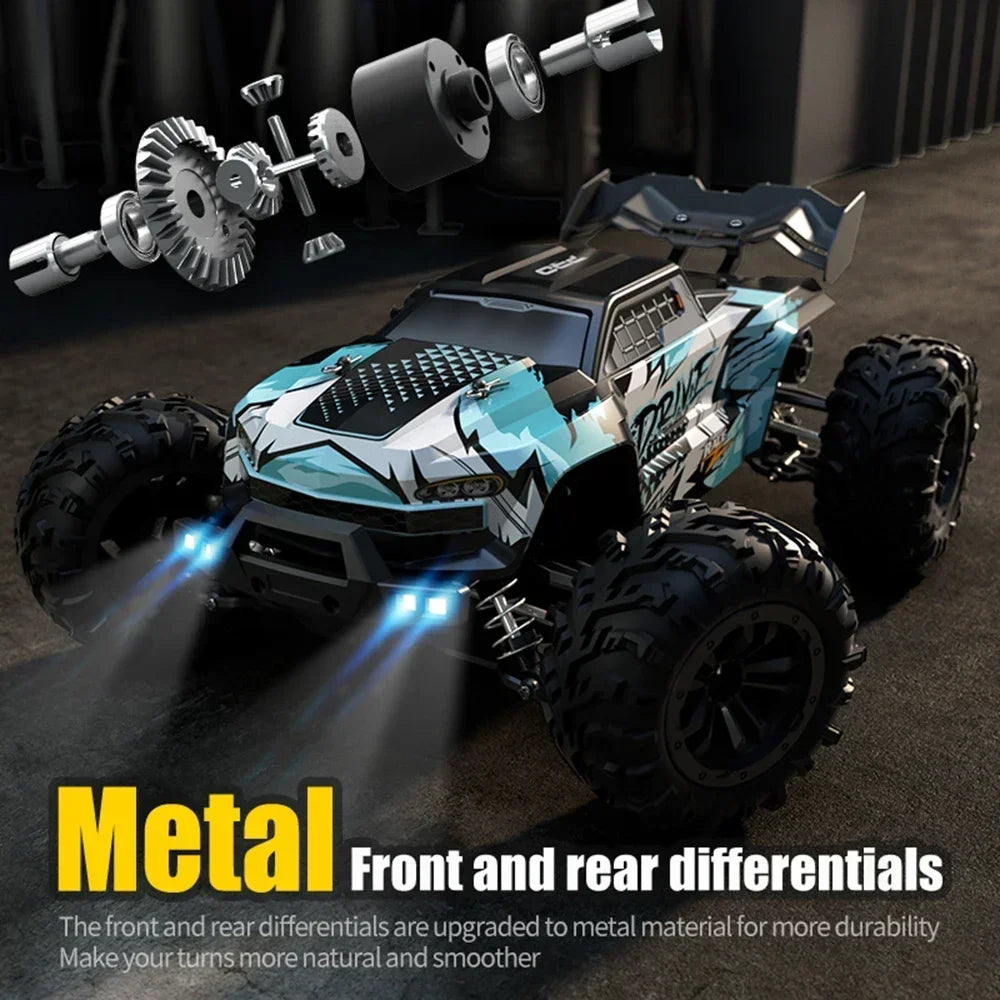 High-Speed 70KM/H 4WD RC Car With Led Lights childrensterritory