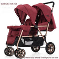 Lightweight Front & Back Seats Baby Pushchair