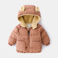 Kids’ Long-Sleeve Stylish Puffer Winter Jacket childrensterritory