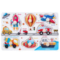 Kids Shape Matching Wooden Puzzle Educational Toys childrensterritory