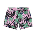 Kids Boys Coconut Tree Print Summer Beach Shorts childrensterritory