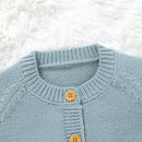 Cartoon Goose Design Baby Knitted Cardigan childrensterritory