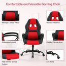 Office Swivel Chair with Adjustment and Lumbar Support childrensterritory
