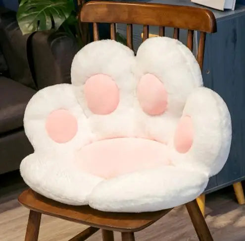 Cute Soft Stuffed 70*60cm Kawaii Cat Paw Plush Cushion childrensterritory