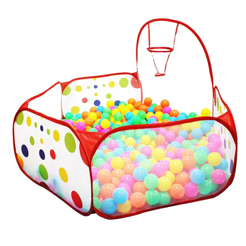 Foldable Shootable Ball Pit Play Tent for Kids Holiday Gifts