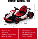 24V Electric Go Kart for Kids with Two 150W Motors 7Ah Battery childrensterritory