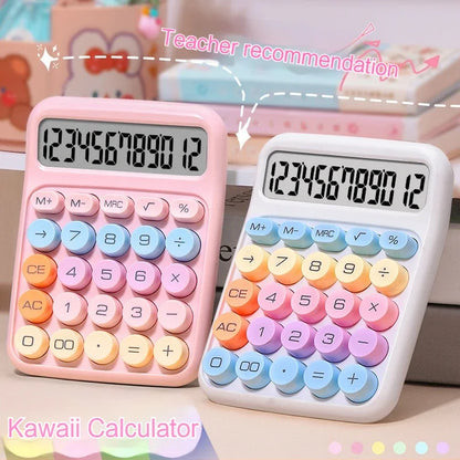 Colorful Scientific Calculator With Display Dot Keyboard Button childrensterritory