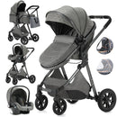 3 in 1 Portable High Landscape Luxury Baby Stroller