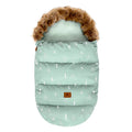 Patchwork Windproof Winter Stroller Footmuff childrensterritory