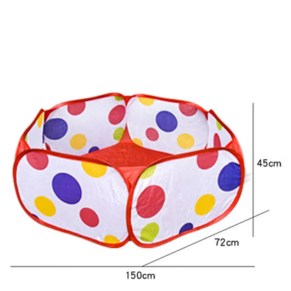 In/Outdoor Portable Play Ball Pit Pool Kids Play Tent