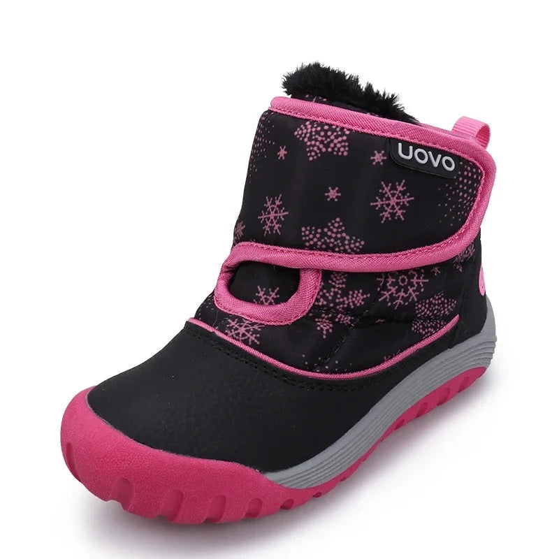 Kids Boys and Girls Warm, Breathable Snow Boots childrensterritory