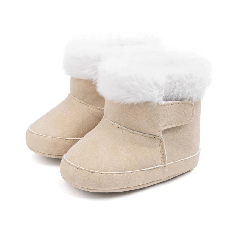 Baby Kids Fur Design Soft Casual Shoes childrensterritory