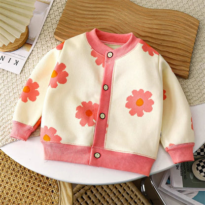 Kids Printed Warm Casual Sweaters For Winters