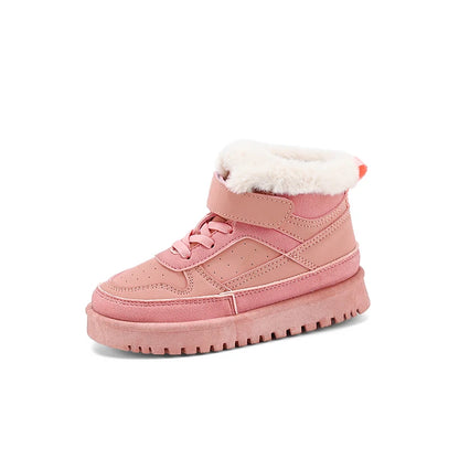 Trendy Kids furry Warm Waterproof Casual Shoes childrensterritory