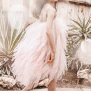 Kids Girls Sequins Tutu Layered Sleeveless Party Dress childrensterritory