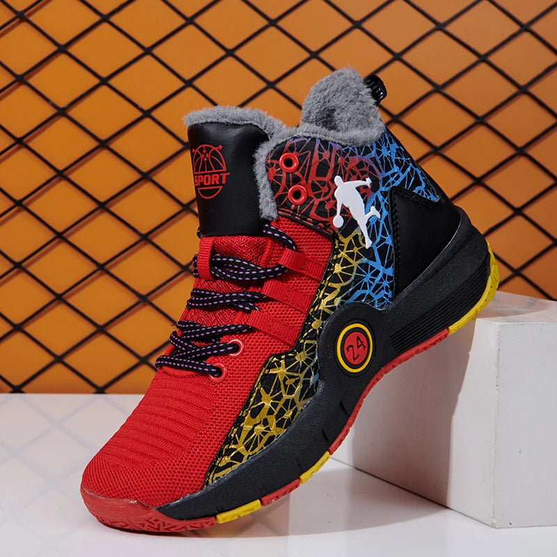 Kids Basketball Shoes, Sports Sneakers for Boys and Girls