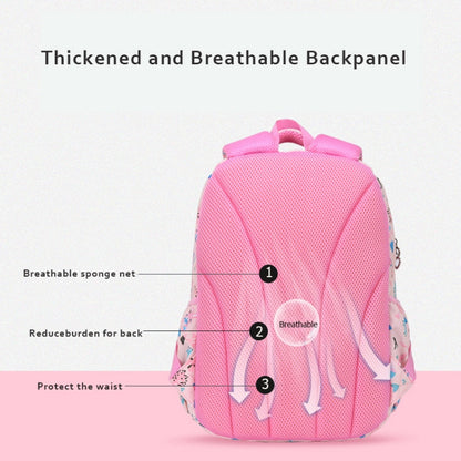 Colorful Print Waterproof Kids Girls Large School Bags childrensterritory