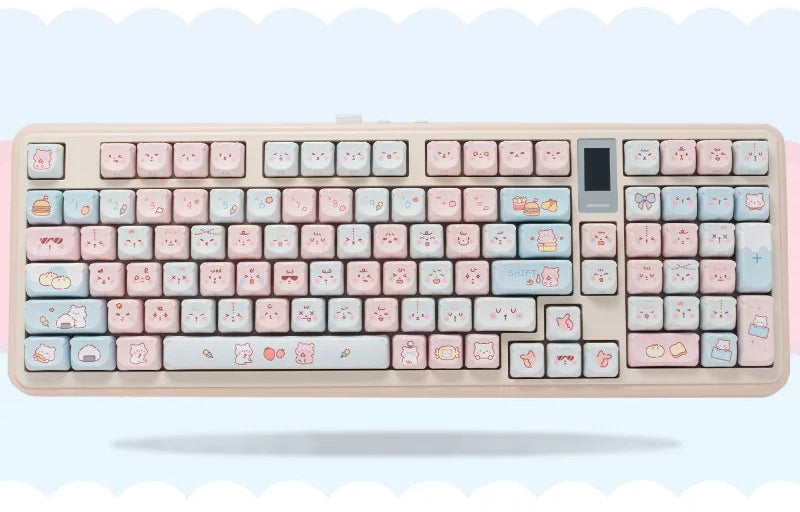 Wireless Customized Cute Cartoon Mechanical Keyboard childrensterritory