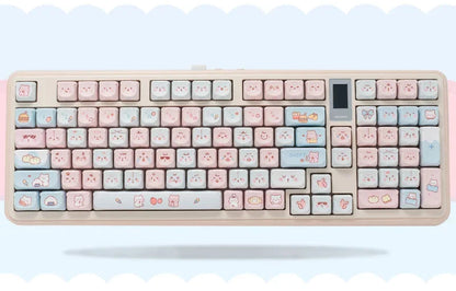 Wireless Customized Cute Cartoon Mechanical Keyboard childrensterritory
