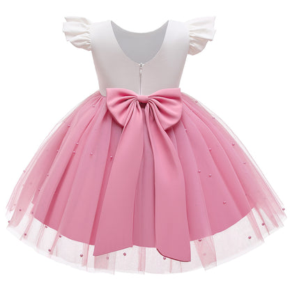 Baby/Kid Girl Beading Tutu Flower Dress for Wedding/Birthday childrensterritory