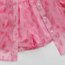 Kids Girls Sunscreen Jacket + Shorts 2Pcs Summer Outfit Set childrensterritory