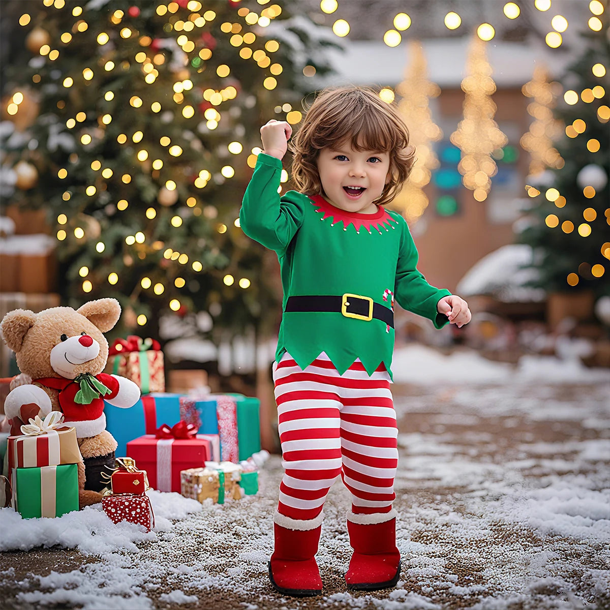 Baby Kids Christmas Winter Clothing Set