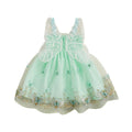 Girls’ Elegant Sleeveless Bow Design Princess Dress