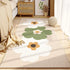Nordic Cute Flower Girl Rugs for Bedroom, Large Area childrensterritory