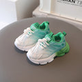 Kids Unisex Gradient Color Breathable Sports Sneakers