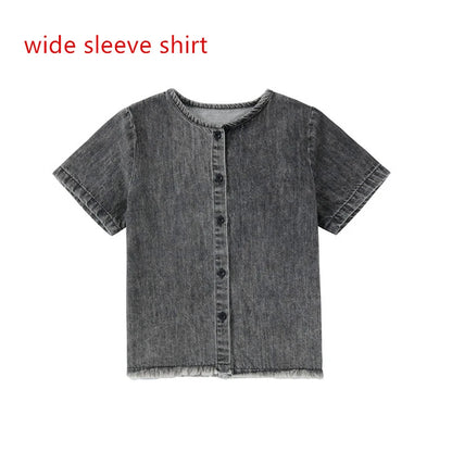 Baby/Kids Cotton Washed Denim Clothing Collection childrensterritory