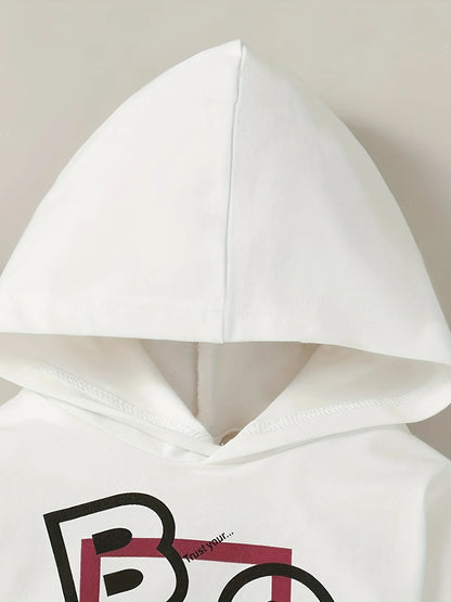 Kids Boys Long Sleeves Hoodies + Pants 2Pcs Set