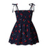 Kids Girl Sleeveless Floral Sling Summer Dresses childrensterritory