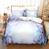 Snowflake Bells Pattern Christmas Duvet Cover Set for Kids Bed childrensterritory