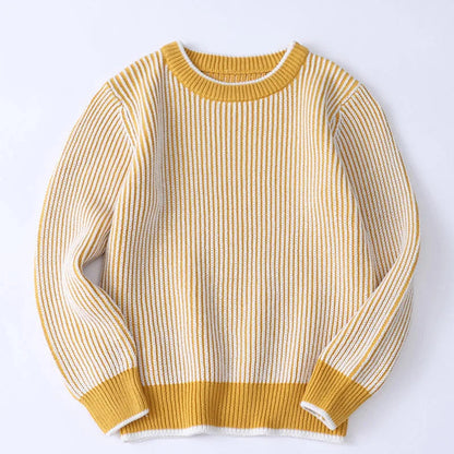 Mink Velvet Warm Knitted Sweaters for Kids