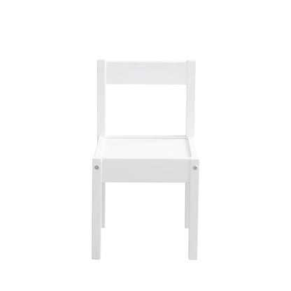 3-Piece Kids Wooden Activity Table &amp; Chair Set childrensterritory