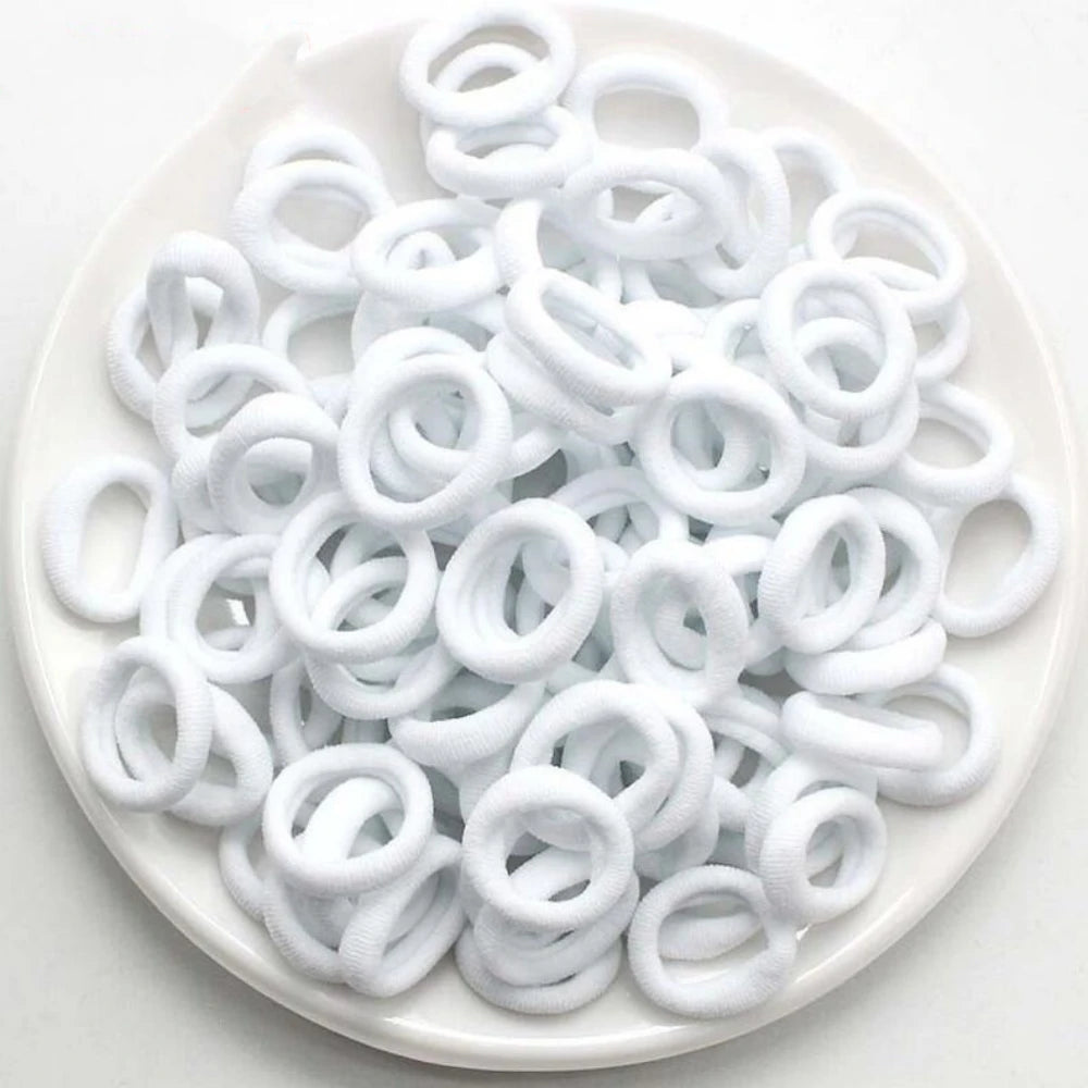 100/300/500 pcs Colorful Elastic Hair Bands for Girls childrensterritory