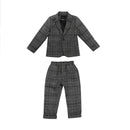 Kids Classic Checkered Formal Wedding Suits childrensterritory