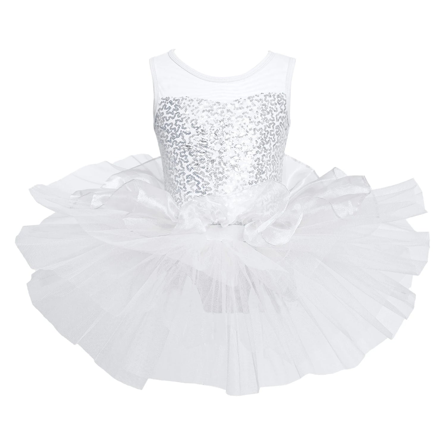 Kids Girls Shiny Sequins Leotards/Dancewear childrensterritory