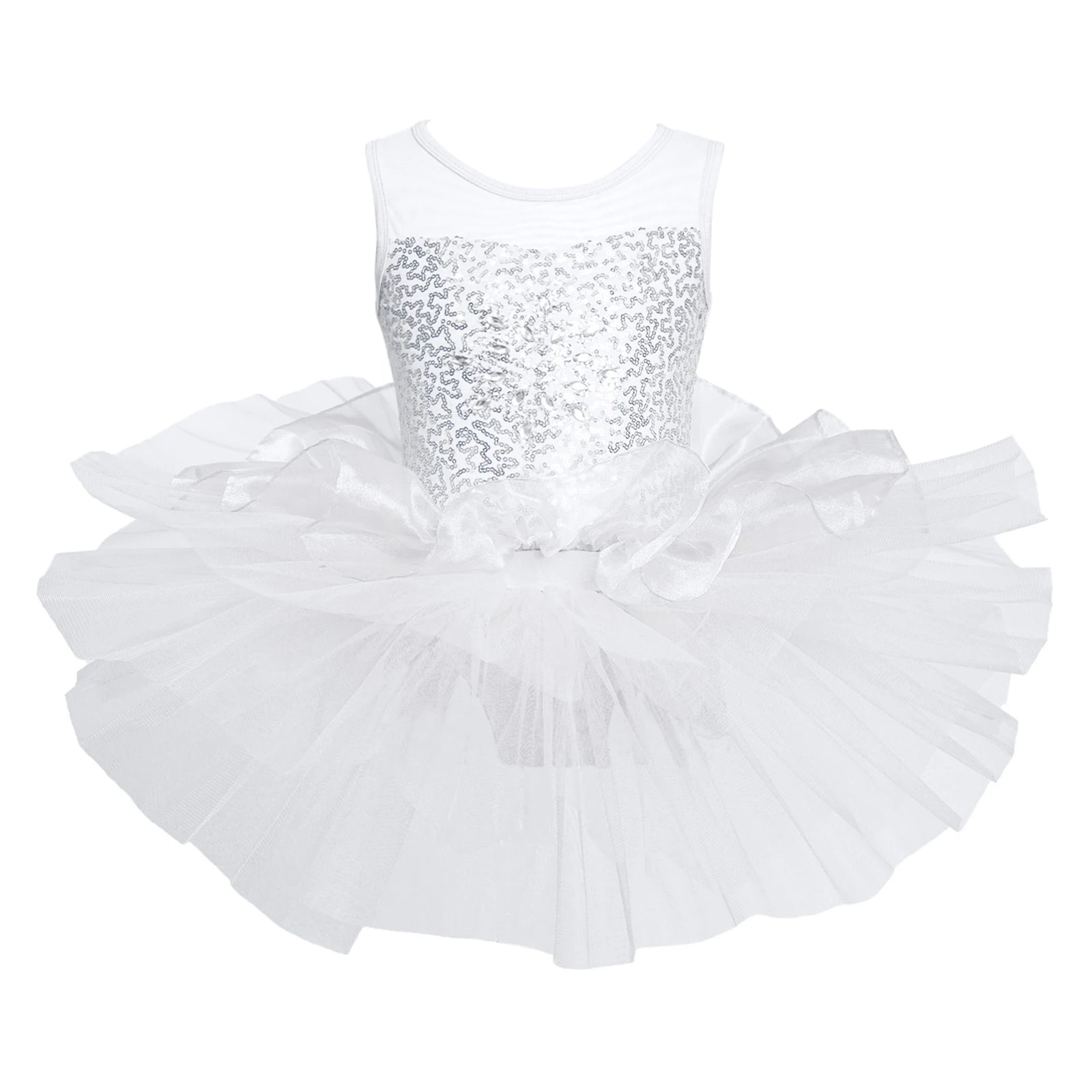 Kids Girls Shiny Sequins Leotards/Dancewear childrensterritory