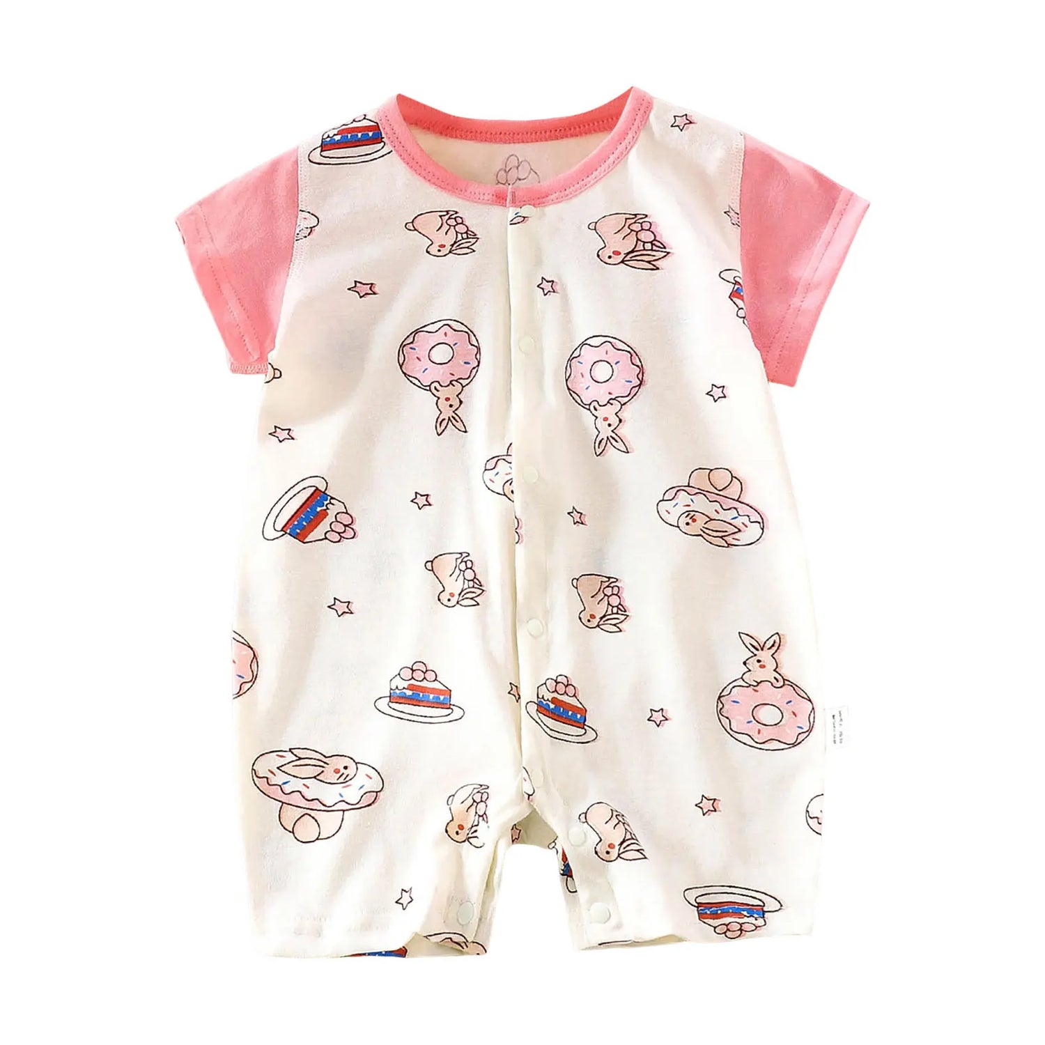 Baby Boys Breathable Stylish Cartoon Romper Sets