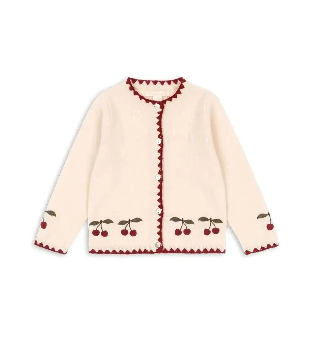 Full-Sleeve Printed Autumn Sweaters For Kids