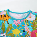 Little Girls Colorful Print Summer Princess Party Dresses childrensterritory