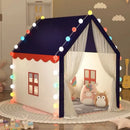 Kids' Pink and Blue Portable Teepee Tent Playhouse childrensterritory