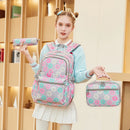 Donuts Print: 3 Pcs/Set of School Backpacks for Teenage Girls