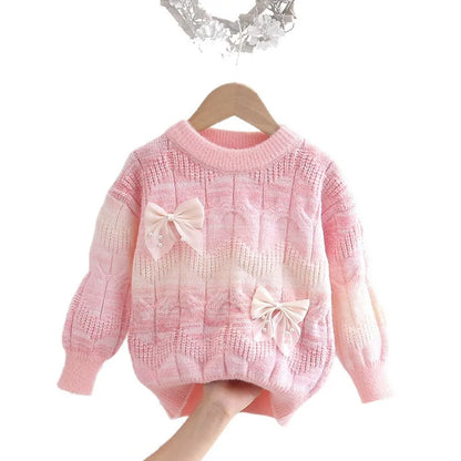 Kids’ Long-Sleeve Casual Soft &amp; Warm Sweater