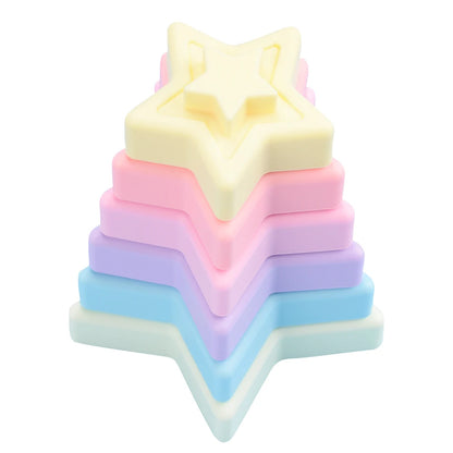 IQ-Enhanced Kids Silicone Building Block Toys